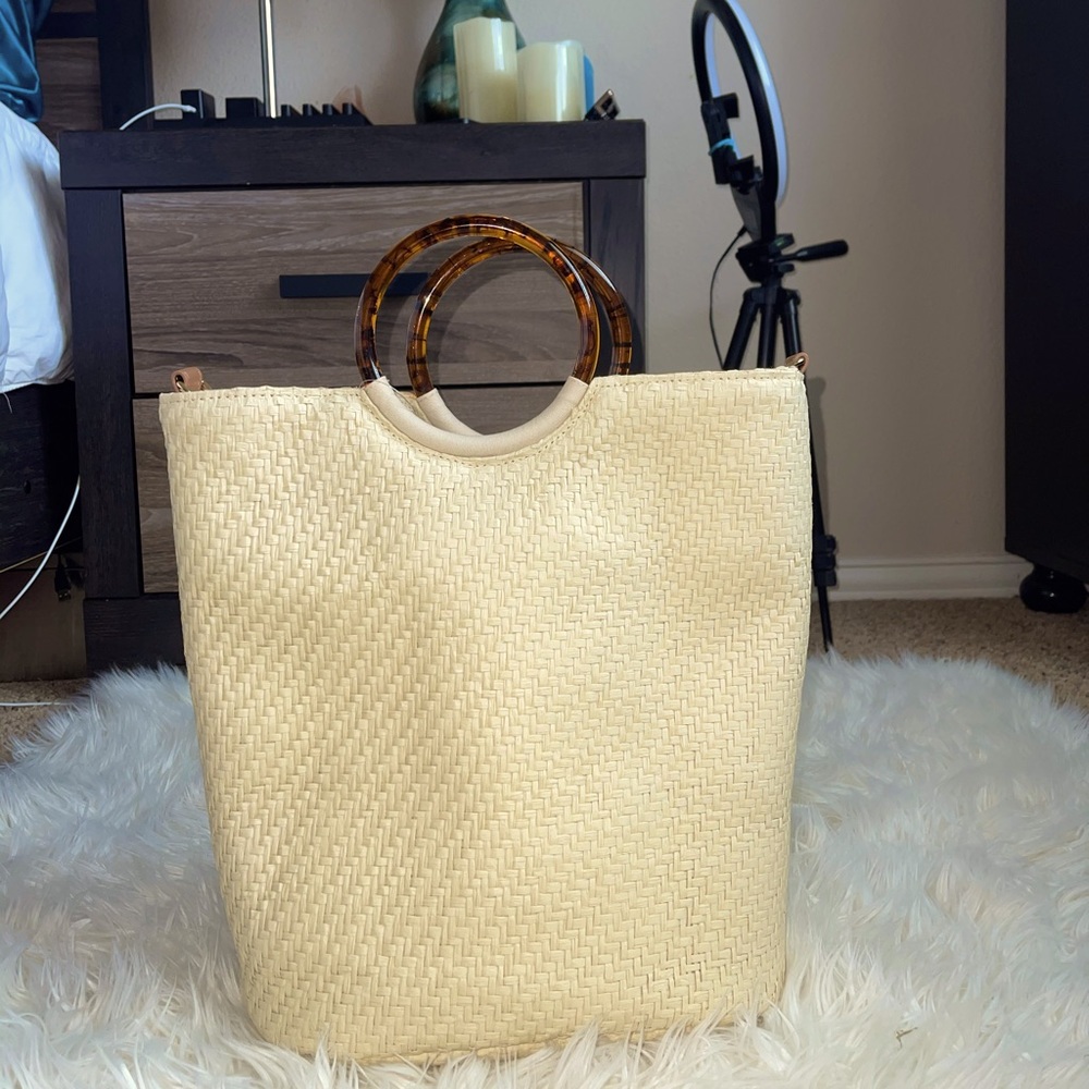 BR Woven Tote Bag